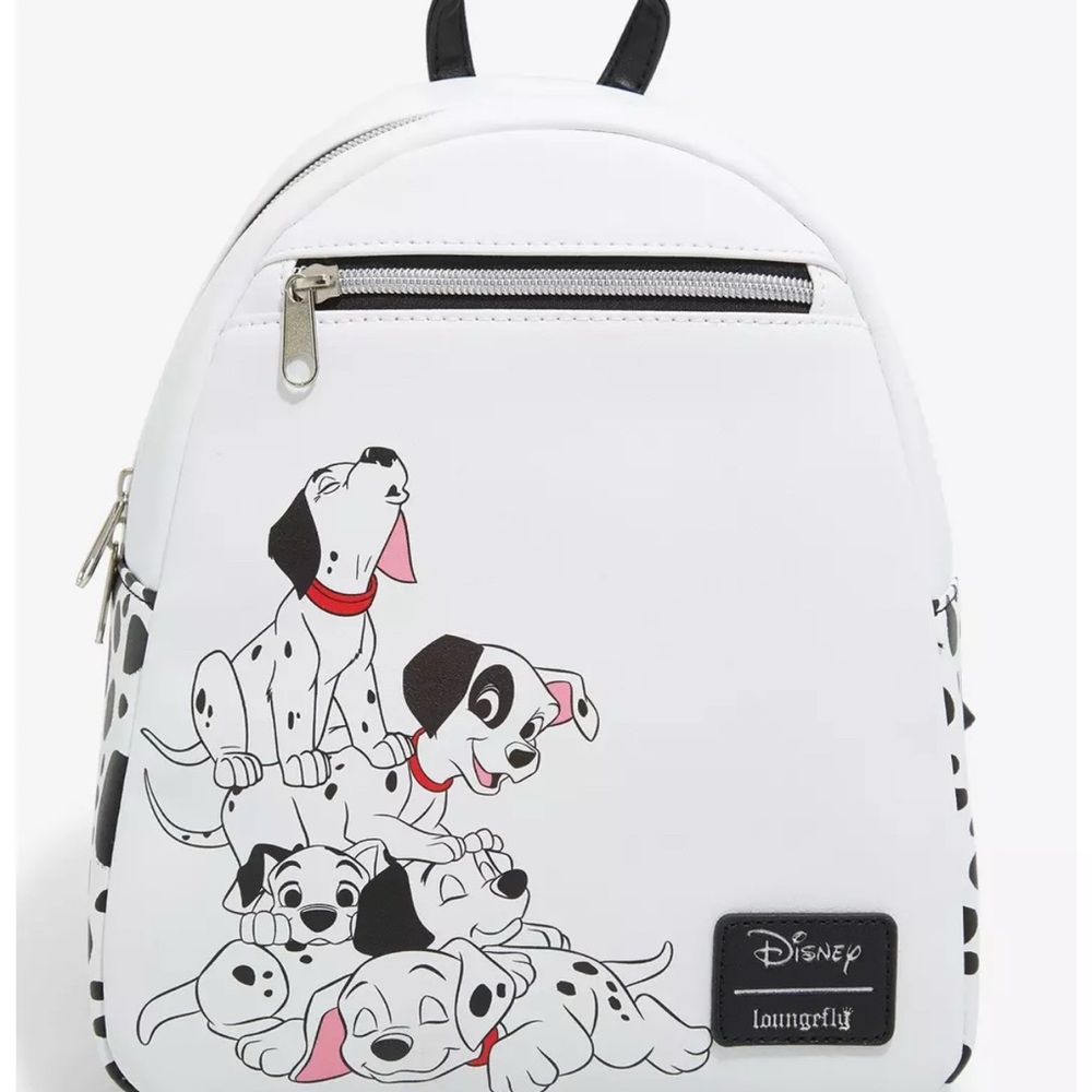 Loungefly White and Black Dalmatian Backpack